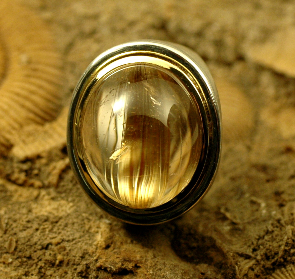 Rutilquarz Ring